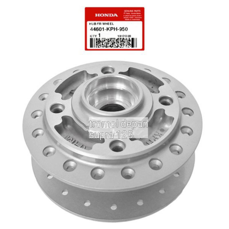 tromol depan supra 125. original ahm. 44601KPH950