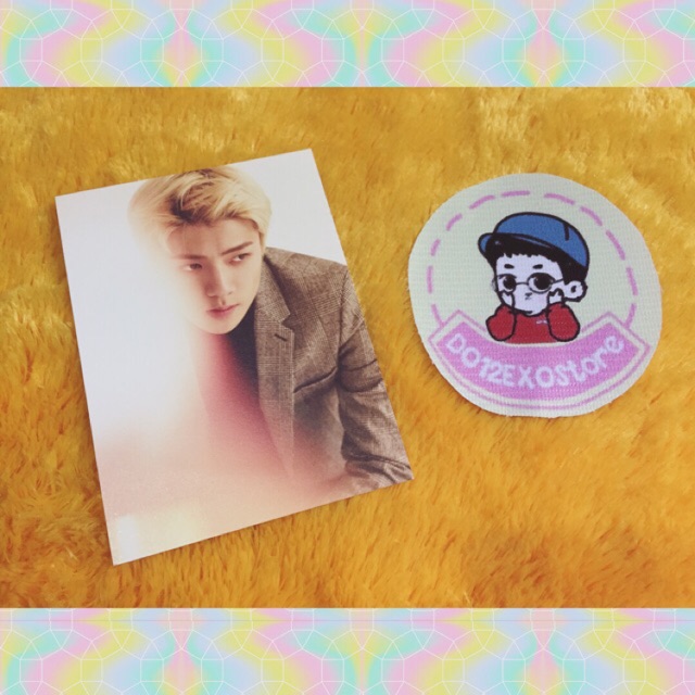 EXO Sing For You Official Postcard