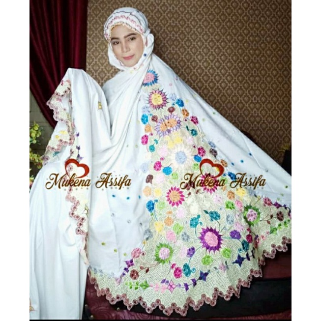 mukena bordir padang bukittinggi