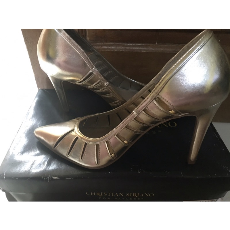 Heels christian siriano for payless (Habit Habitude Gold DoradoOr)