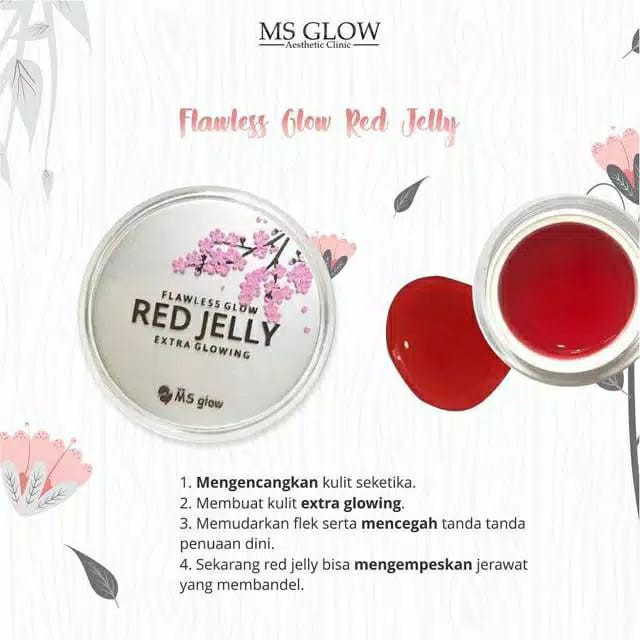 Ms glow Red jelly