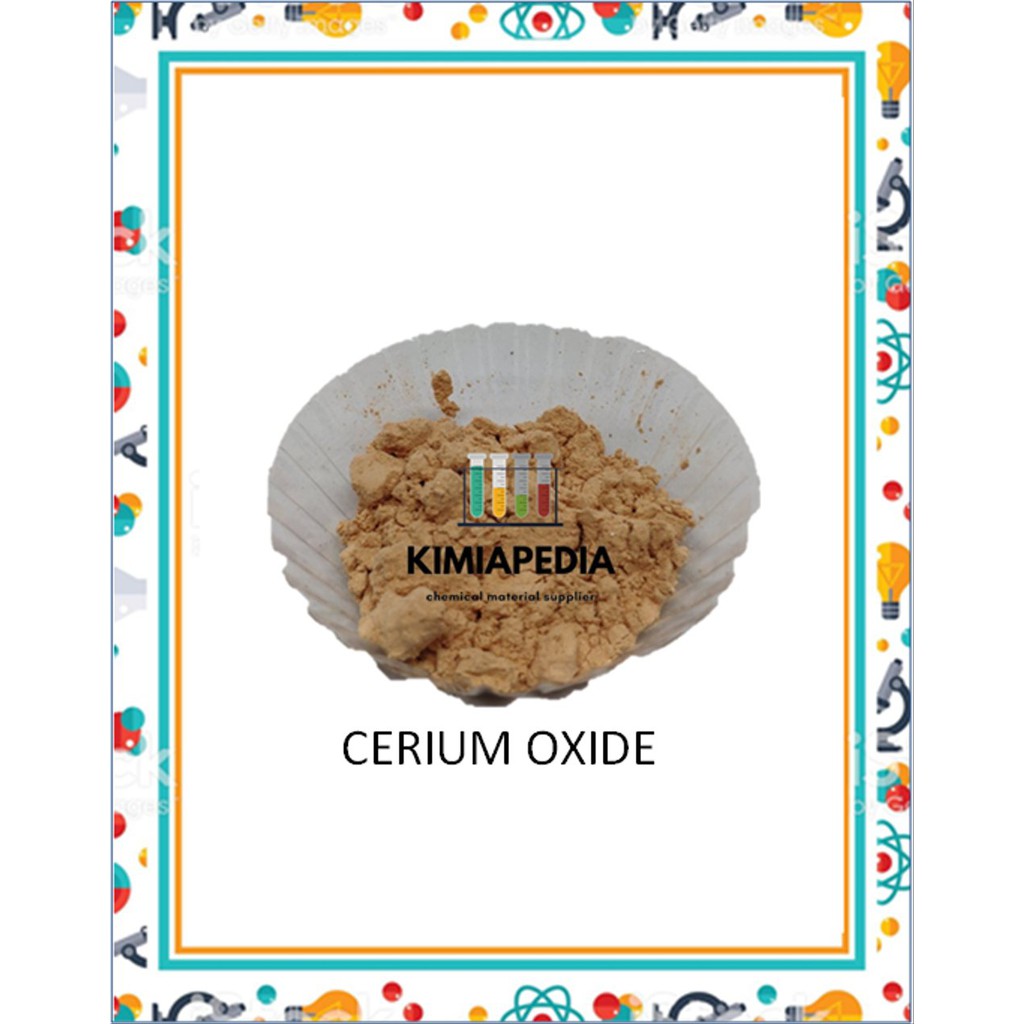 Cerium Oxide Serium Oksida Esser Meni Obat Poles Kaca 50gr  klo700