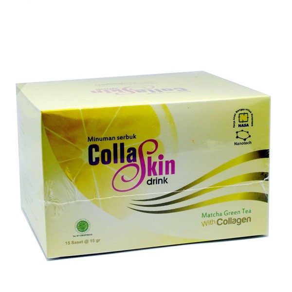 

Collaskin Drink Matcha Green Tea / Awet Muda Luar Dalam (15 Sachet)