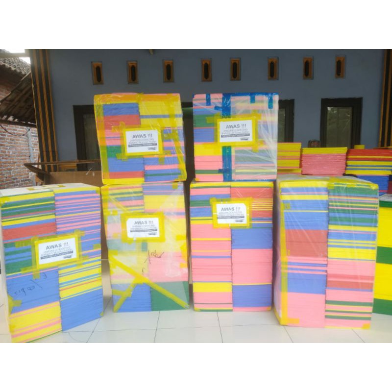 Styrofoam Lukis/Gabus mewarnai paket 100 pcs