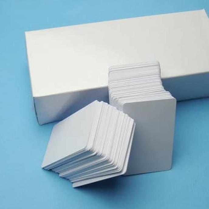 

Office & Stationery | Document Organizer | Sun Pvc Id Card 0,76 White 8.6 X 5.4 Cm (Kertas Pvc Instant) Id Card | Best Seller