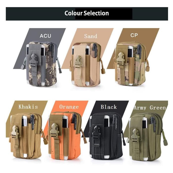 Tas Pinggang Army Murah / Waist Bag Army Tactical