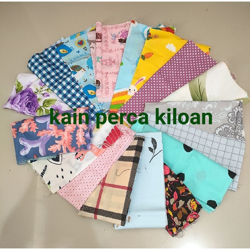 Kain Perca Kiloan - MURAH