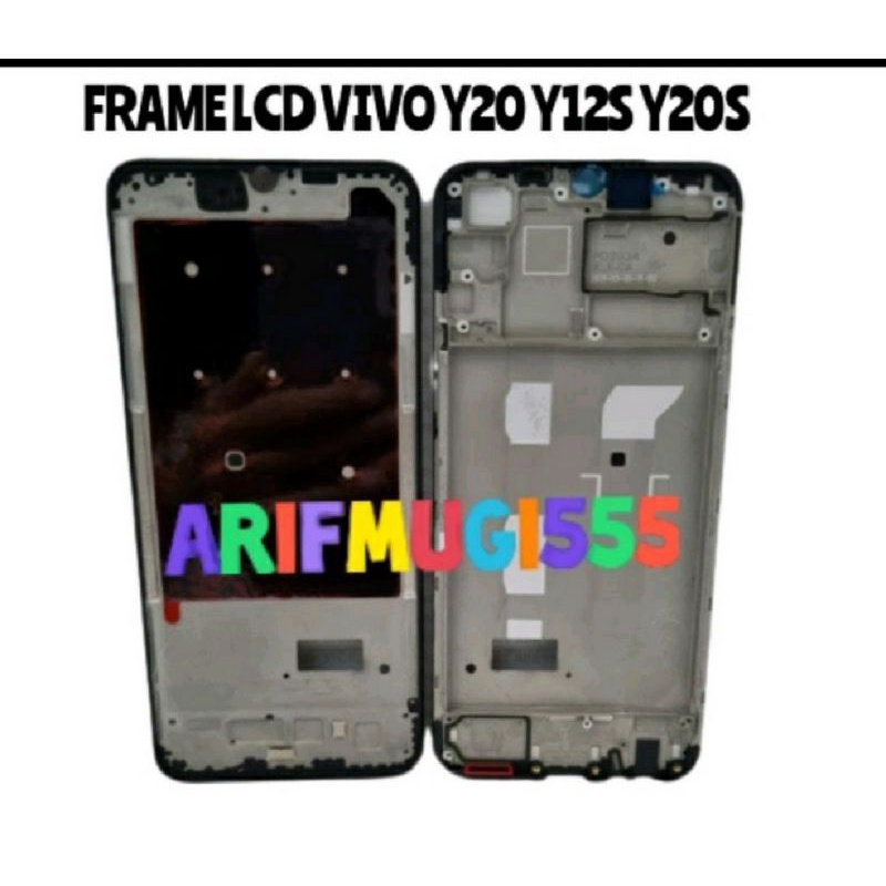 FRAME LCD TATAKAN LCD TULANG LCD VIVO Y20 Y20S  VIVO Y12S ORIGINAL
