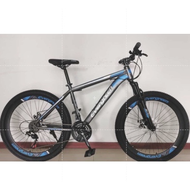 Instan Sepeda MTB Evergreen 26 inch 540 SNI sepeda gunung Termurah bisa kredit bisa gojek langsung kirim instan-Grey Blue