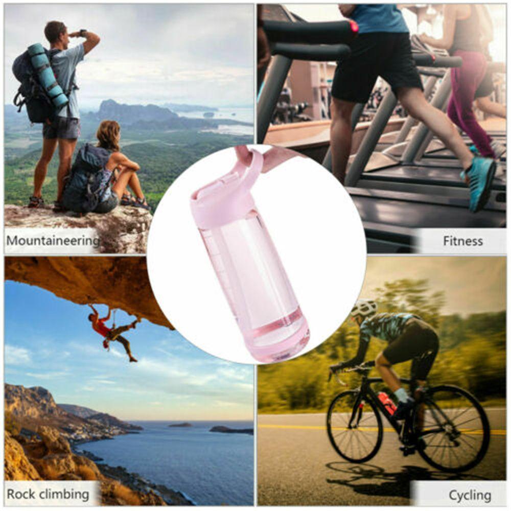 R-FLOWER Botol Air Minum Portable Fitness Sports Cup Anti Bocor Sport Bottle