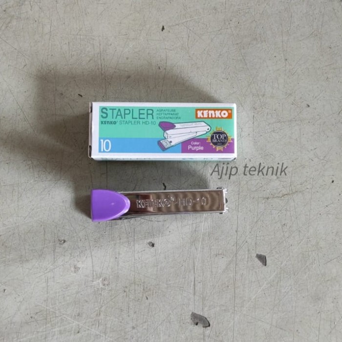 

Staples warna stapler plastik hecter jepretan murah meriah
