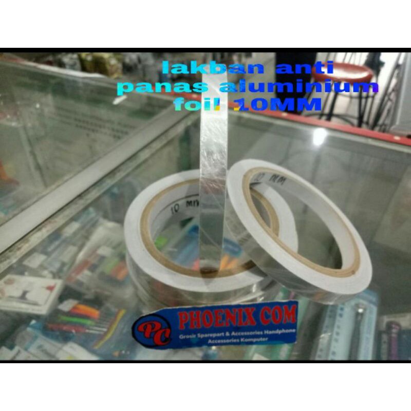 LAKBAN ANTI PANAS ALUMUNIUM FOIL 10MM