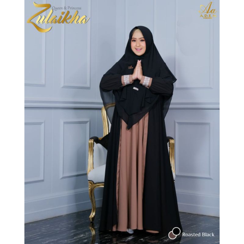 Gamis zulaikhah set khimar ori by aden