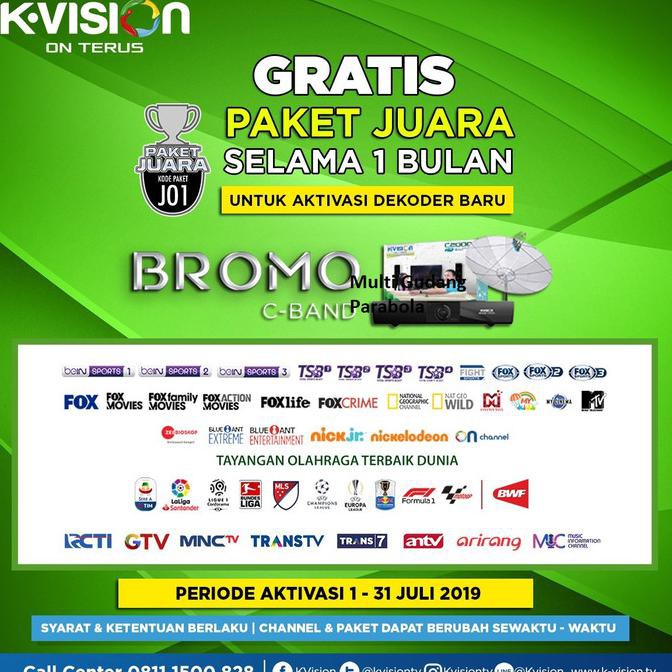 Receiver K vision Bromo C 2000 HD