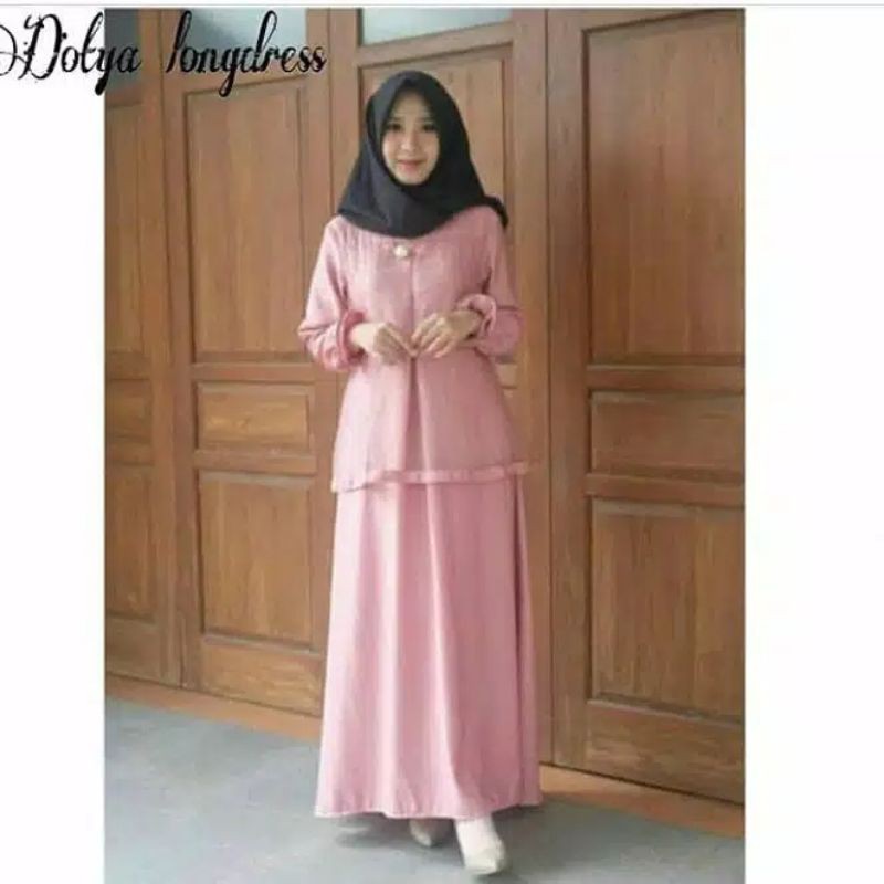 DOTYA DRESS // DOTYA MAXI MIX RUBY // rubyta maxy dress cuci gudang // gamis tile dot