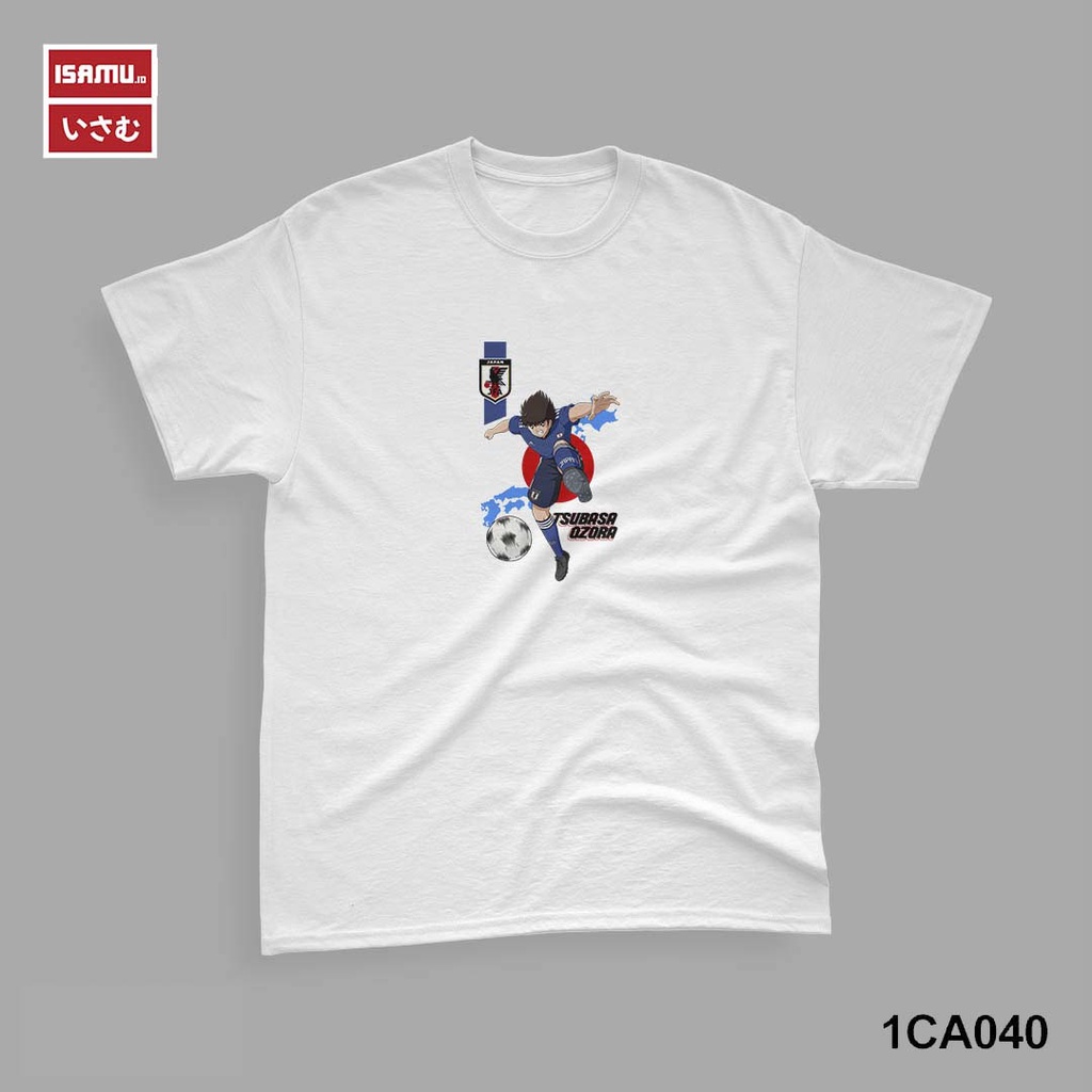 Isamu - T-Shirt Edisi Anime Tsubatsa | White - 1CA040