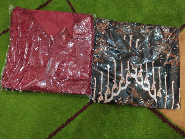 Couple Batik Rona Kumala Brokat Set 2728