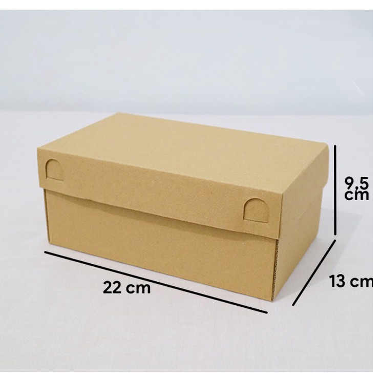 Kardus Sepatu anak - Polos - 22 x 13 x 9,5