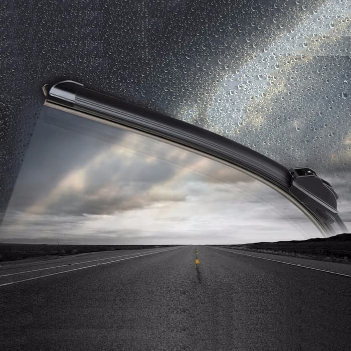 Wiper Mobil frameless / wiper blade kaca mobil / wiper double karet