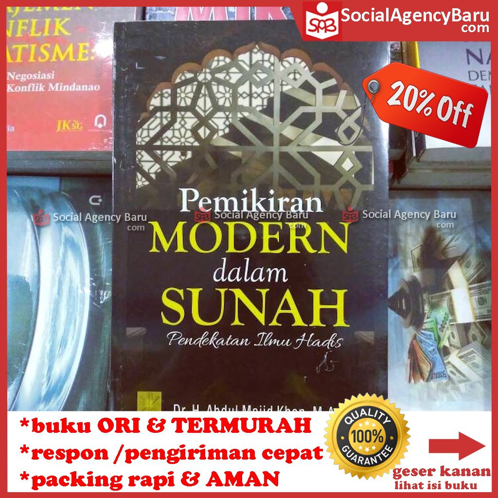 Jual Pemikiran Modern Dalam Sunah Pendekatan Ilmu Hadis - Abdul Majid ...