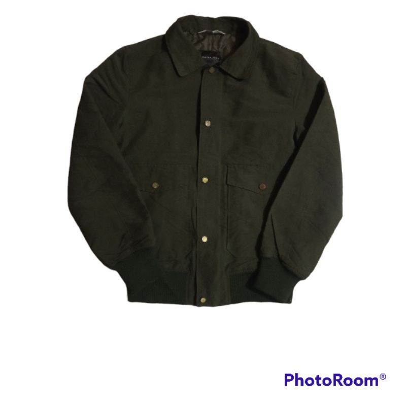 Zara Man jaket sherpa (Sherpa bisa lepas pasang)