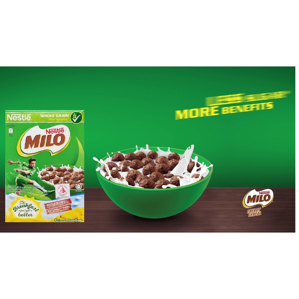 Milo Cereal Ball 330Gr / 170gr -Kemasan Box