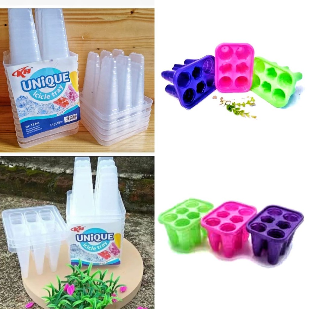Cetakan Es Lilin / Agar Jelly Unique / Ice Cream / Es Krim Stik