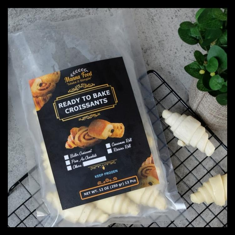 

Frozen Butter Croissant / Croissant Beku Isi 12 Gosend Grab Bandung