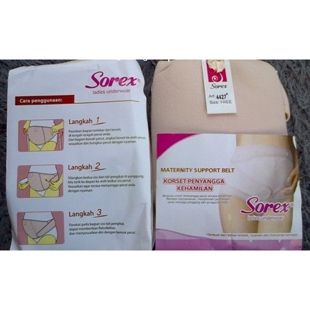 Korset Penyangga Kehamilan Sorex 4427 (maternity support belt) CBKS