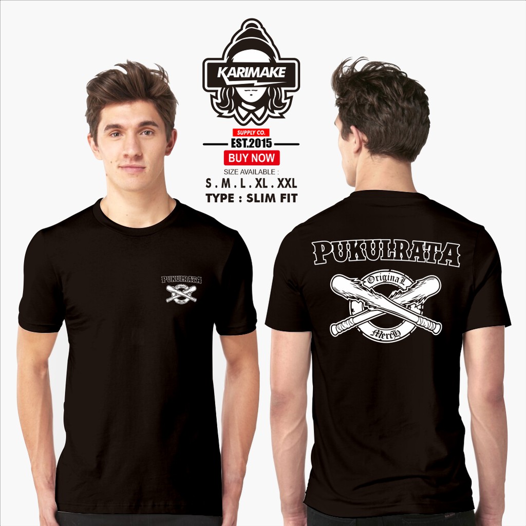Kaos Baju Pukul Rata Rumble Merchandise Kaos Distro -
