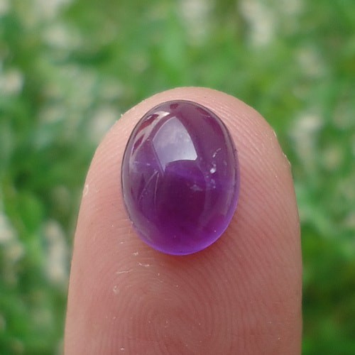 batu akik kecubung ungu