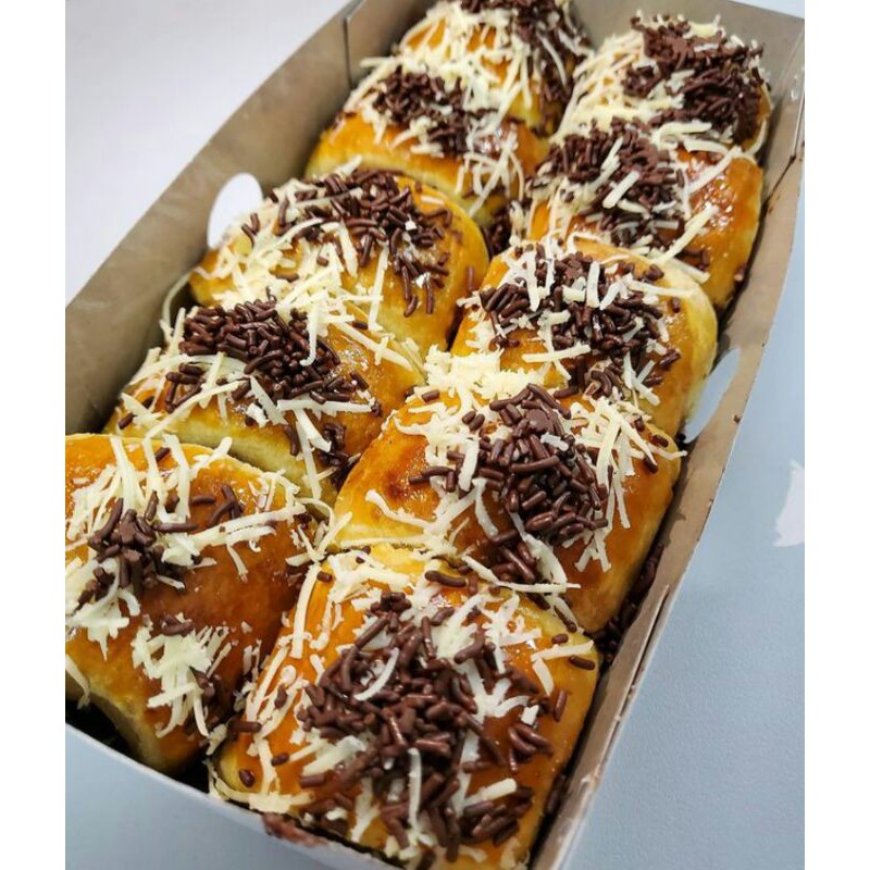 

Pisang bolen bakar bandung rasa baru coklat keju full isi