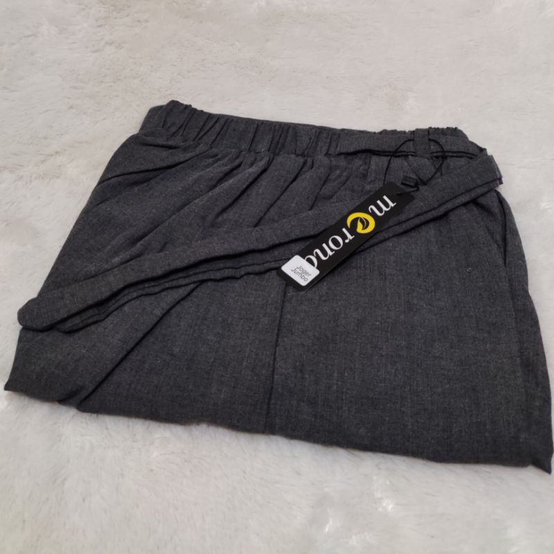 Celana Joger Wanita Jumbo dan Standar SUPER PREMIUM Katun Supernova Tebal Bawahan Wanita-JOGER Dark grey