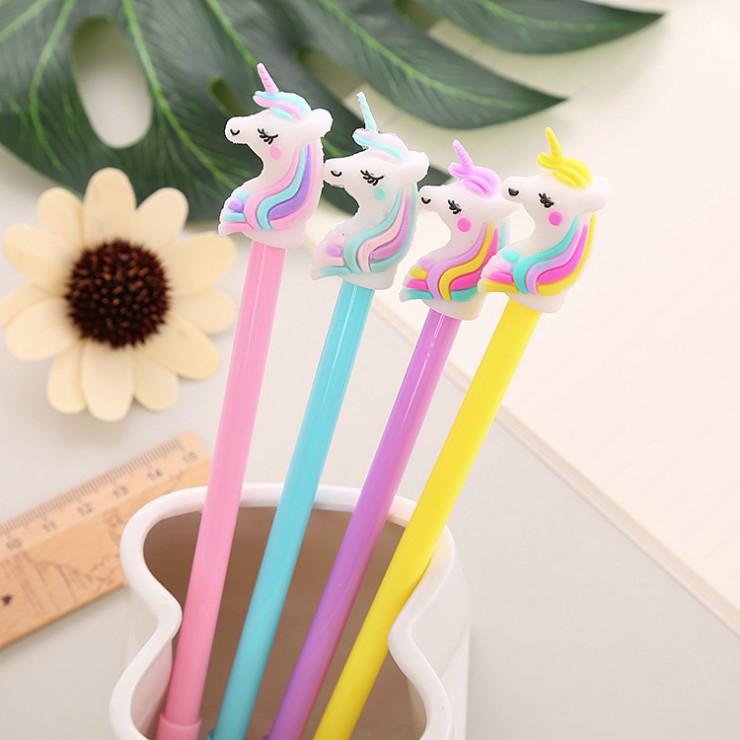 OVERFLOWS.ID BOLPEN KARAKTER JERAPAH PEN GIRAFFE PEN BLUSH UNICORN PULPEN KEPALA KARAKTER LUCU