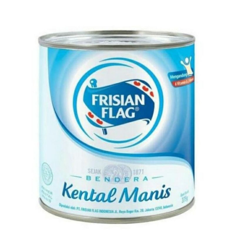 

Susu Bendera Frisian Flag Kental Manis Kaleng 370gr