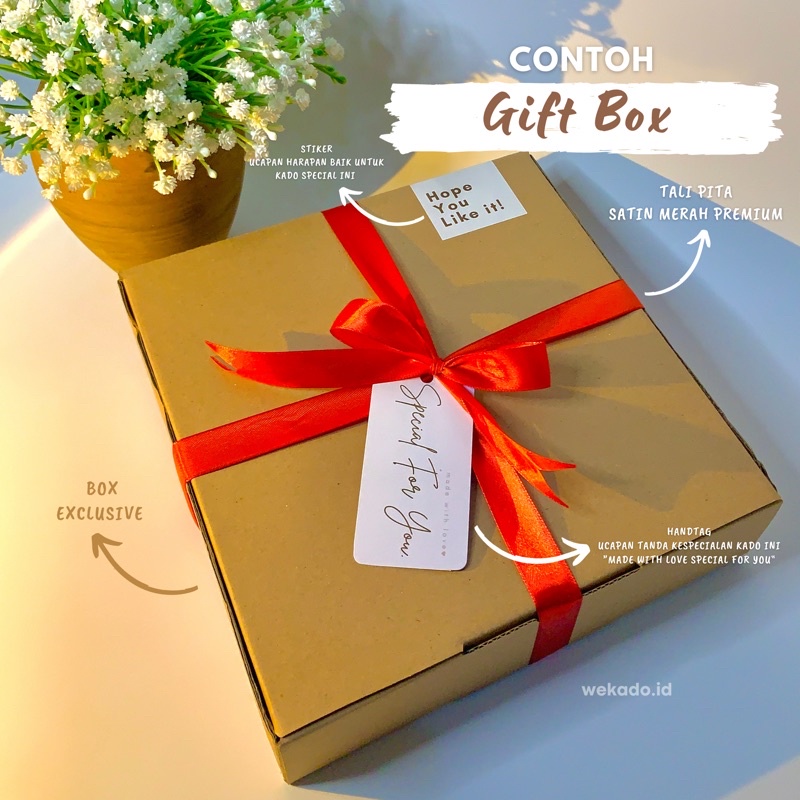 𝐖𝐄𝐊𝐀𝐃𝐎 - Kado Ulang Tahun Anniversary Wisuda | Hampers Gift Pacar Sahabat Cewek