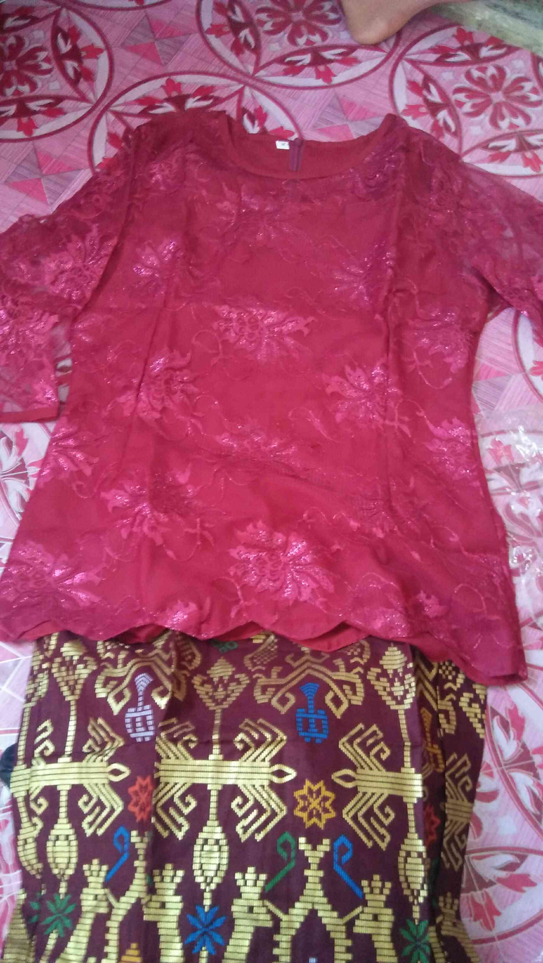Qnunbatik Batik Family/keluarga Rok N Blus Viona Kidang
