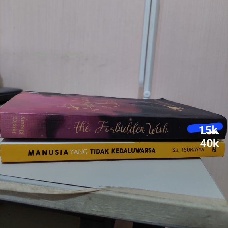 preloved buku (fiksi n non-fiksi)