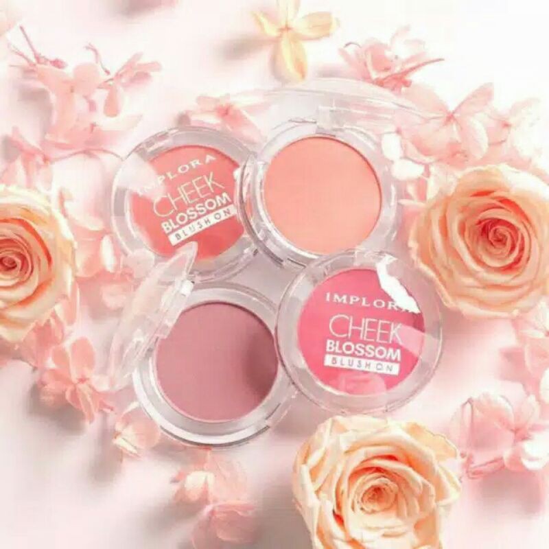 [GROSIR]IMPLORA Cheek Blossom Blush On 3.5gr