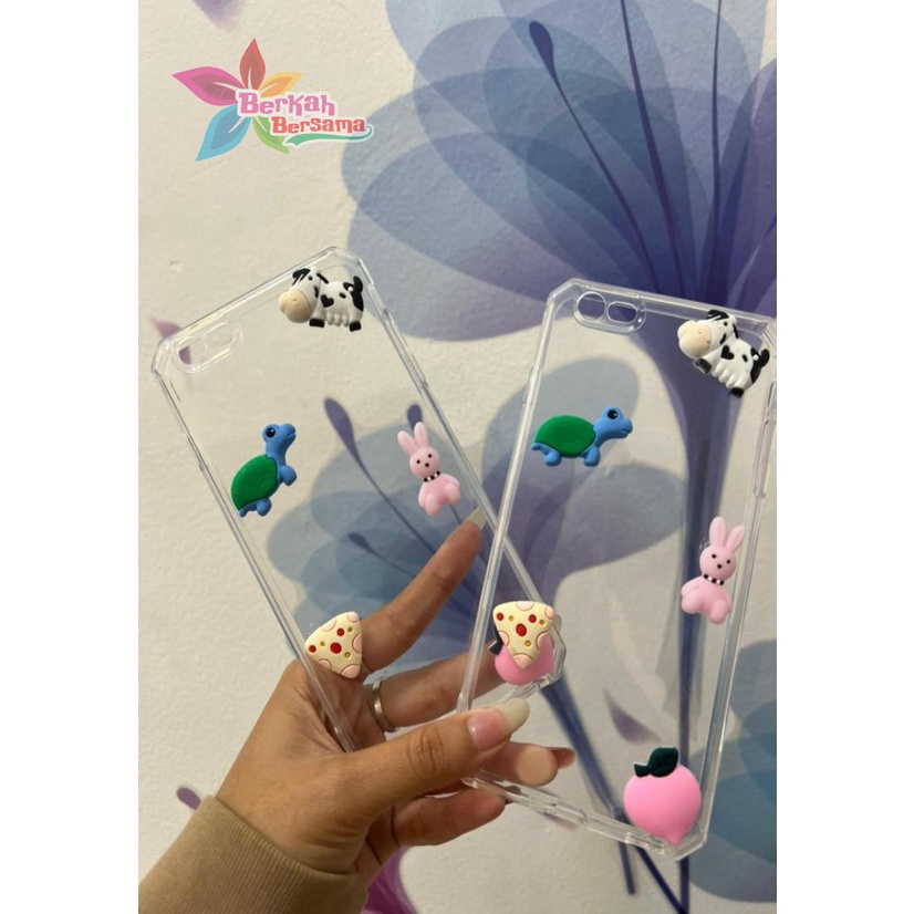 Y022 CLEAR CASE SOFTCASE CLEAR JELLY KARAKTER 3D CUTE OPPO A15 A16 A37 NEO 9 A9 A5 2020 A52 A92 A53 A33 A54 A74 A93 BB6069