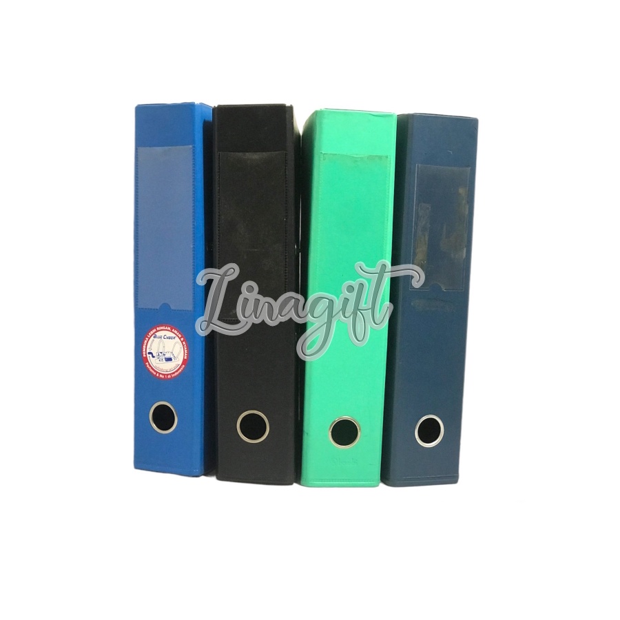 ODNER BAMBI PLASTIK LEVER ARCH FILE 1014 FOLIO/ODNER BINDEX FOLIO 717 HITAM/ MERAH/ TOSCA