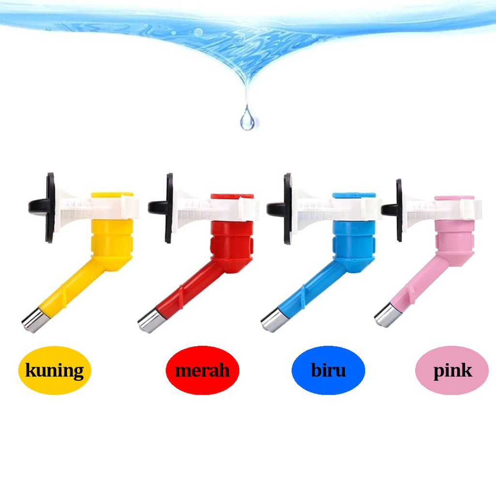 Pet water nozzle feeder drinker botol kandang anjing kucing hewan