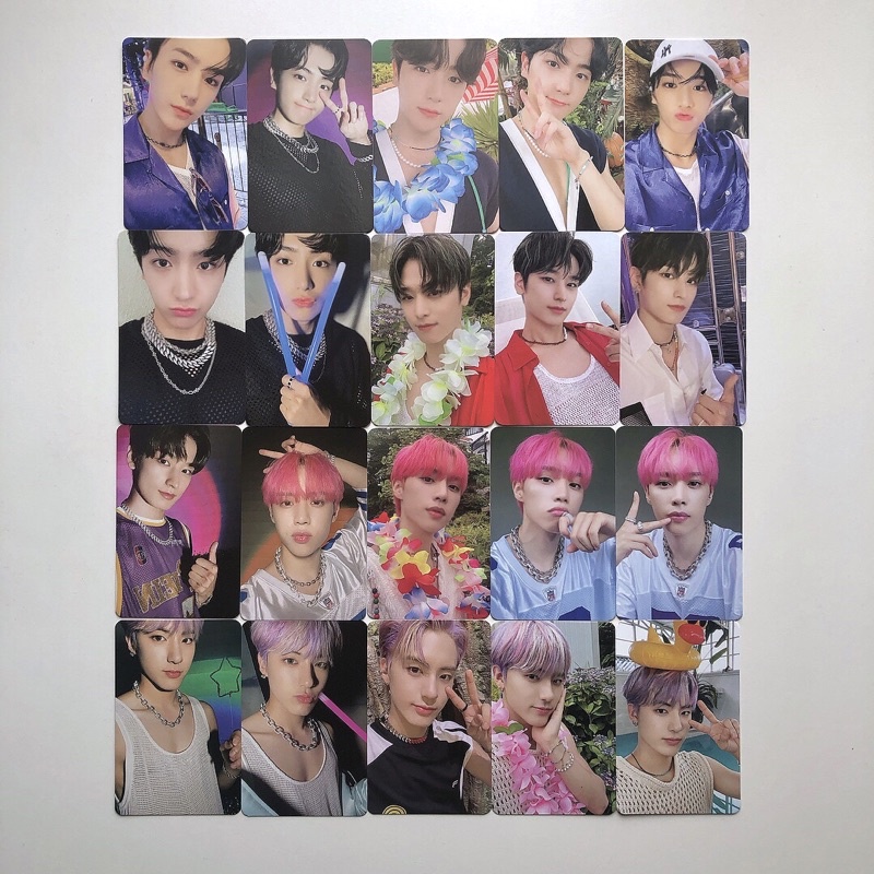 The boyz photocard thrilling thrill ride Hyunjae juyeon sunwoo eric