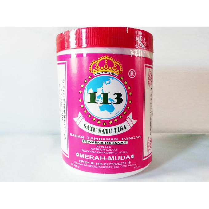 

Diskon Pewarna Makanan Merah Muda/ Food Coloring Rose Pink 1000 gr Promo Awal tahun