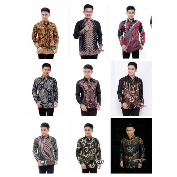 BISA COD || KEMEJA BATIK PRIA || BAJU BATIK PRIA