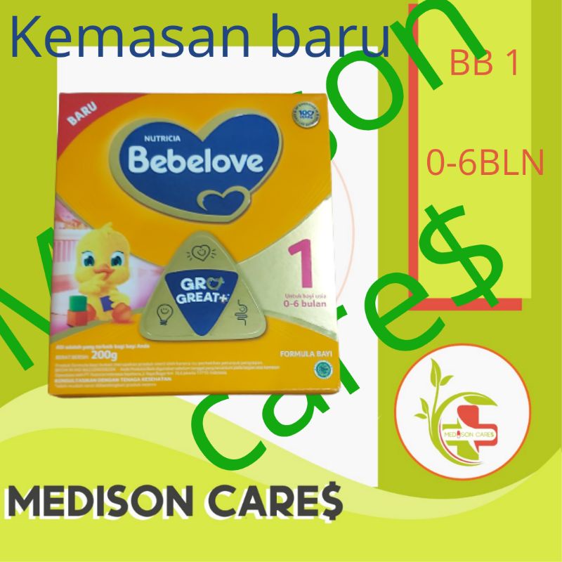 bebelove 1 dan 2 formula susu bayi