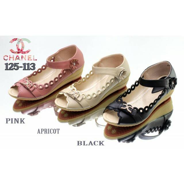 Sepatu Sandal CHANEL 125-113