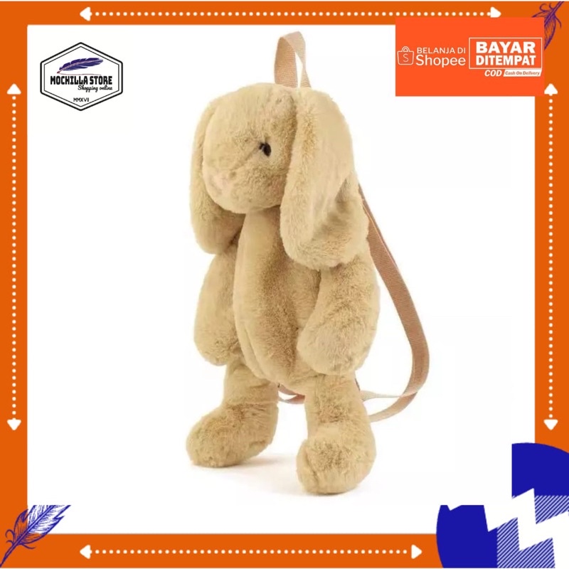 Mochillastore - Tas Ransel Boneka Bahan Bulu Halus Tas Boneka Unique Tas Ransel Gendong Tas Populer Tas Termurah