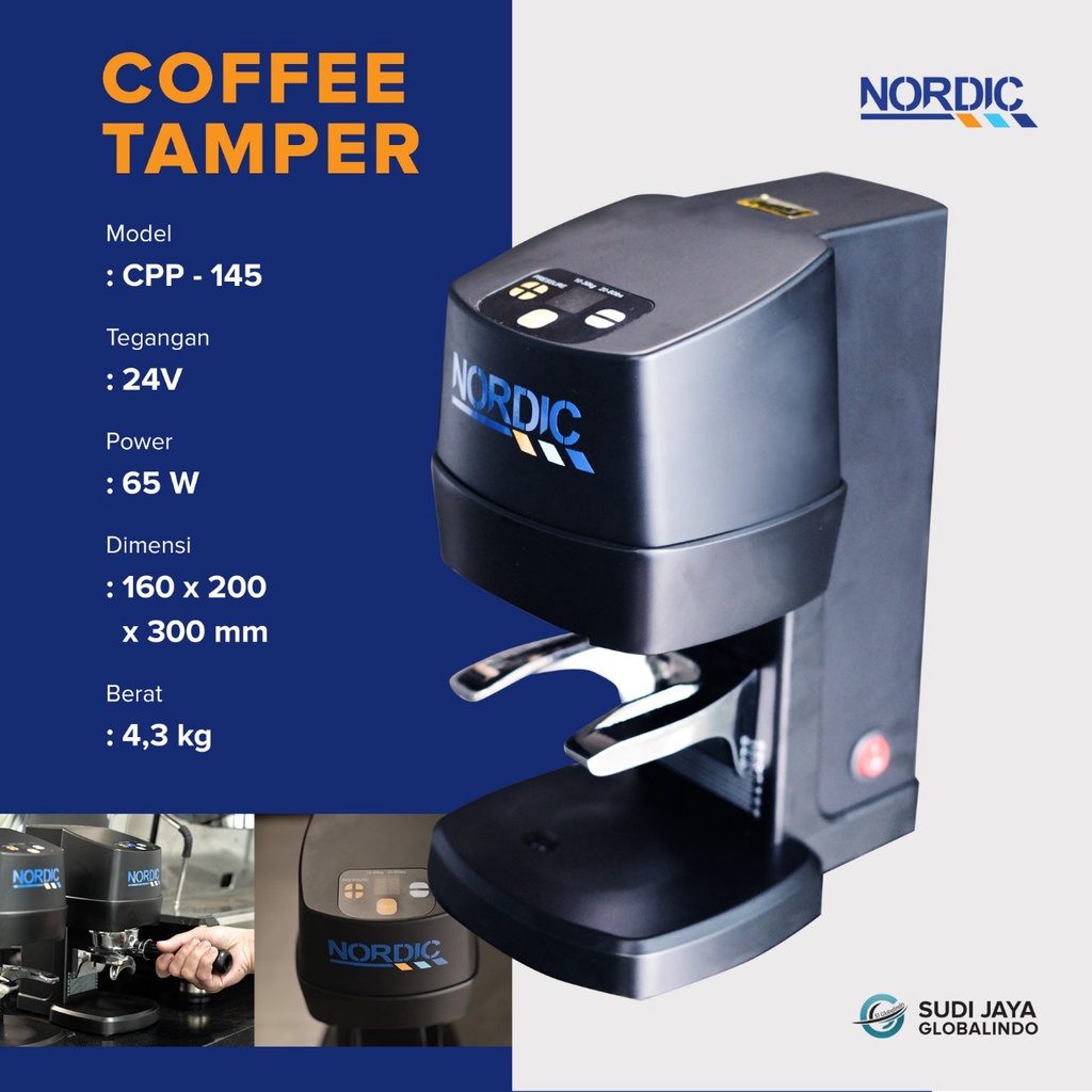 Nordic CPP 145 - Automatic Coffee Tamper