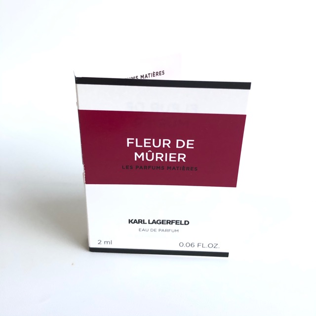 KARL LAGERFELD VIAL PERFUME ORIGINAL PARFUM